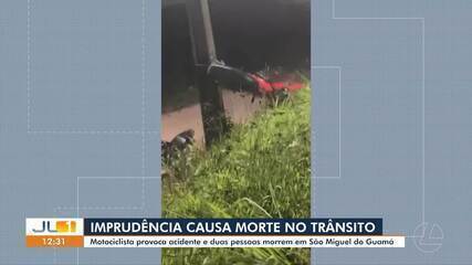 Três pessoas morrem em acidentes no nordeste do Pará